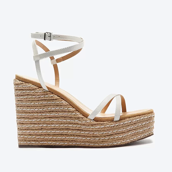 Salto Anabela Schutz Sandália Schutz Sandalia Anabela Corda