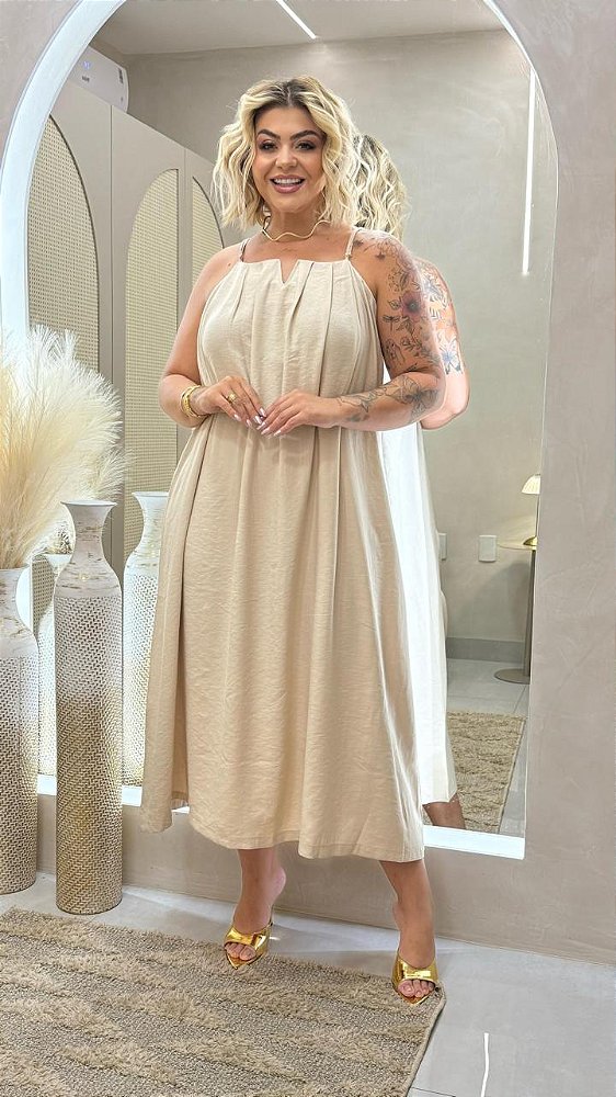 Vestido Midi Rayane - CRYSTAL LOVE