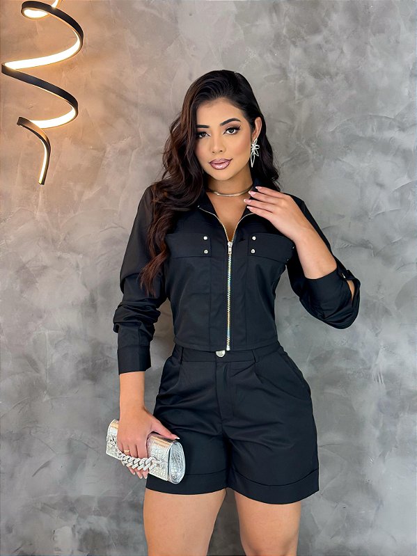 Conjunto Jaquete e Short Ayla -MIYA