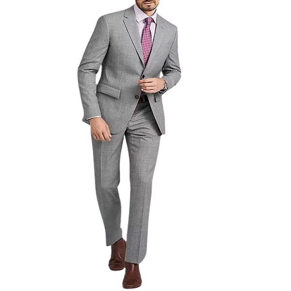 TERNO SLIM LUXO EXECUTIVO  CINZA