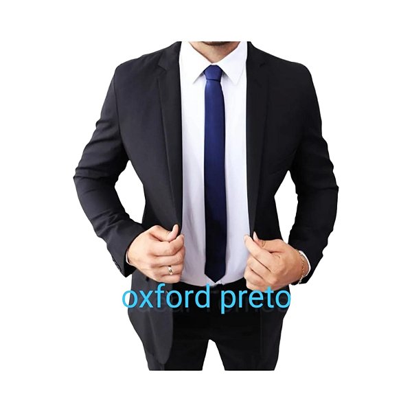 Terno OXFORD SLIM Preto