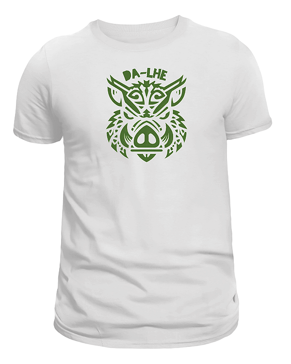 CAMISETA 'DA-LHE PORCO' - BRANCA