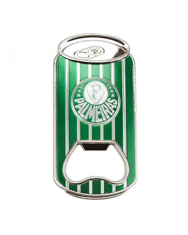 ÍMÃ ABRIDOR GARRAFAS PALMEIRAS OFICIAL - FORMATO LATA