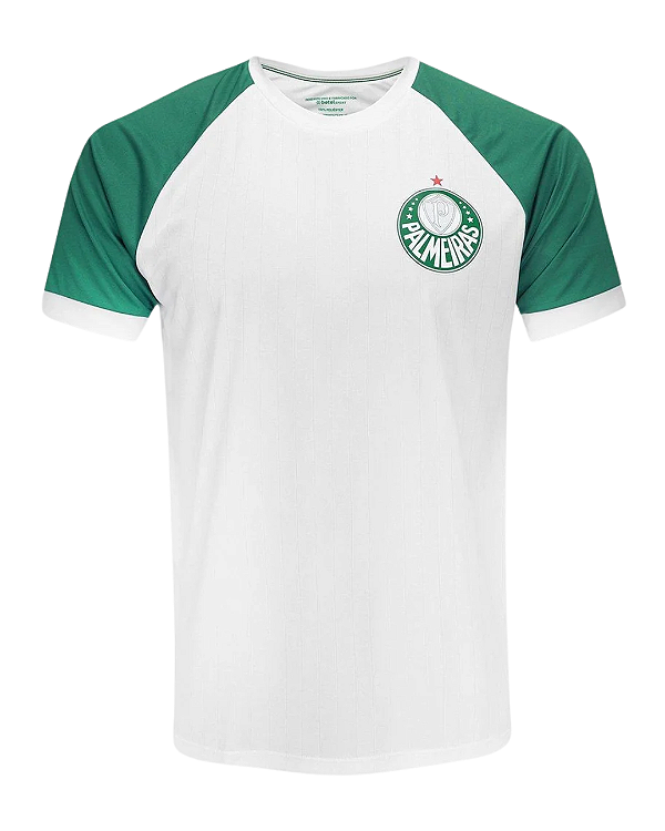 CAMISETA PALMEIRAS LINE BRANCA - TAM. G