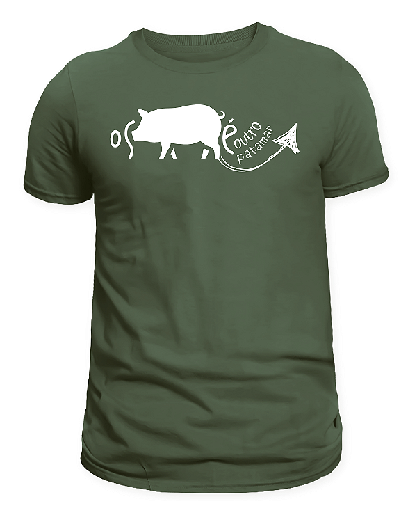 CAMISETA 'OS PORCO É OUTRO PATAMAR'