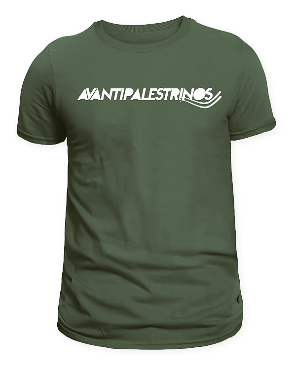 CAMISETA 'AVANTIPALESTRINOS' - VERDE MUSGO