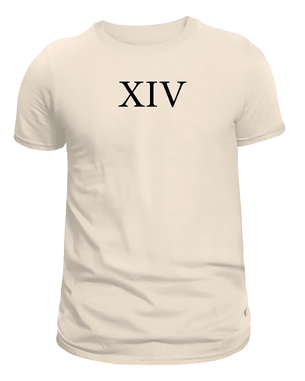 CAMISETA 'XIV' - OFF WHITE
