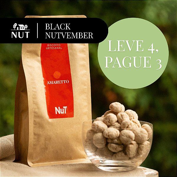 Combo Amaretto 500g - Leve 4, Pague 3
