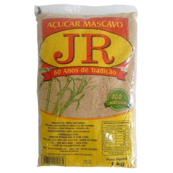 Açúcar mascavo Jr