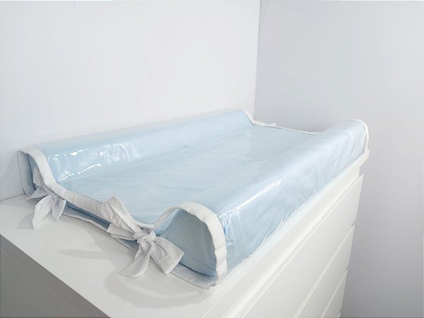 Trocador Anatômico - Azul Claro / Branco