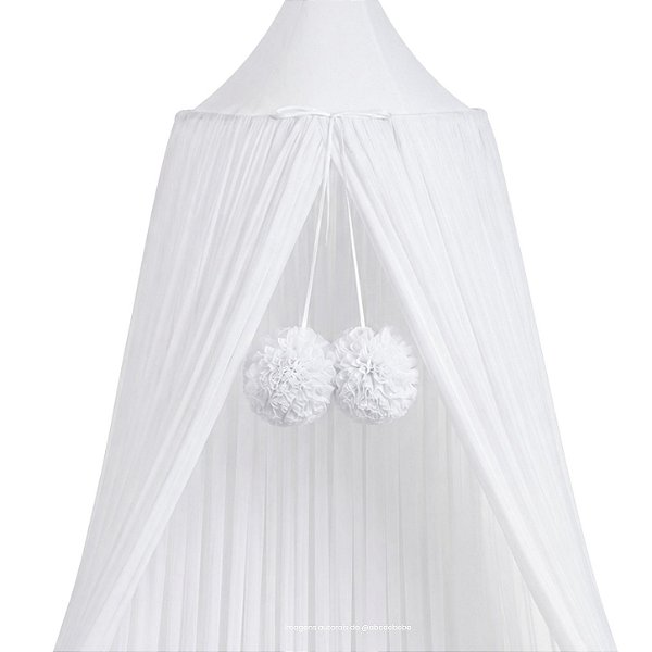 Dossel Tenda Mosquiteiro - Branco - prontaentrega