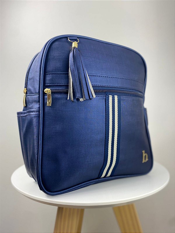 Mochila B Azul Marinho