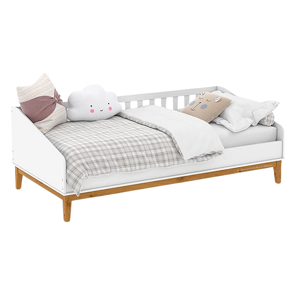 Cama Babá Nature - Branco Soft / Eco Wood - 51593