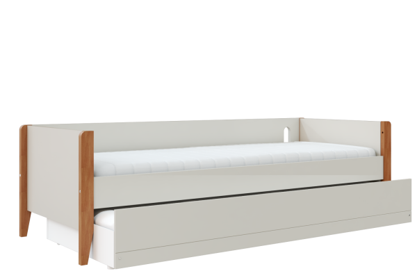 Cama Sofá - Com Auxiliar - Bo - Areia/Jequitiba