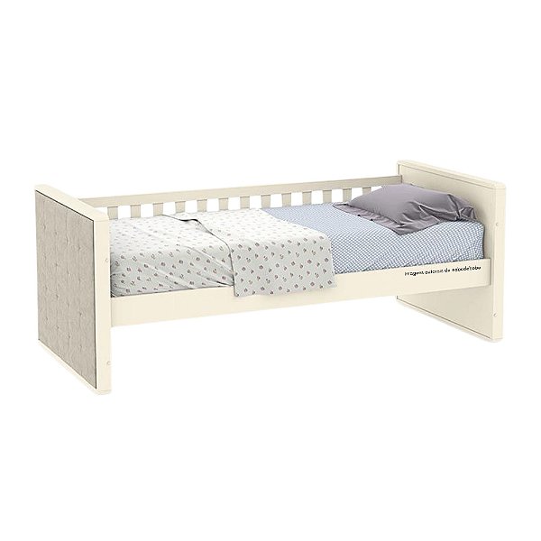 Cama Babá Tutto New - Com Capitonê - Off White - 51614