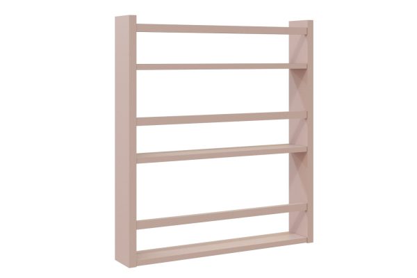 Revisteiro Porta Livros - Link - Rosa