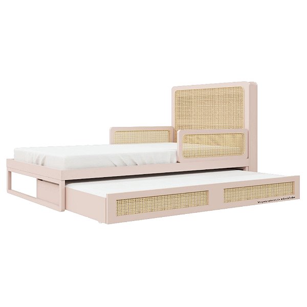 Cama Tupi Completa - Rosa Old