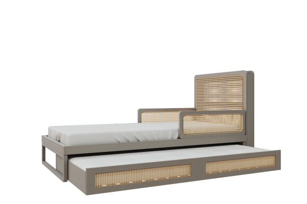 Cama Tupi - Completa - Cinza