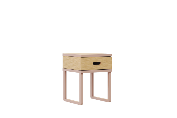 Mesa De Cabeceira Tupi - Rosa