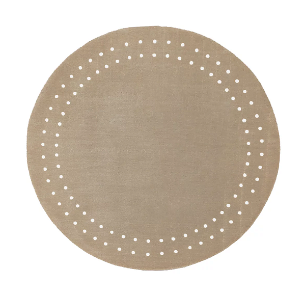 Tapete - Mini Poá Sisal - Redondo