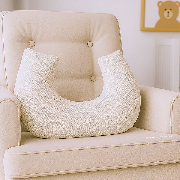 Almofada De Amamentação - Tricot - Off White 001