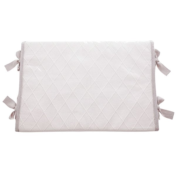 Trocador Reto - Tricot - Cinza Steal - prontaentrega