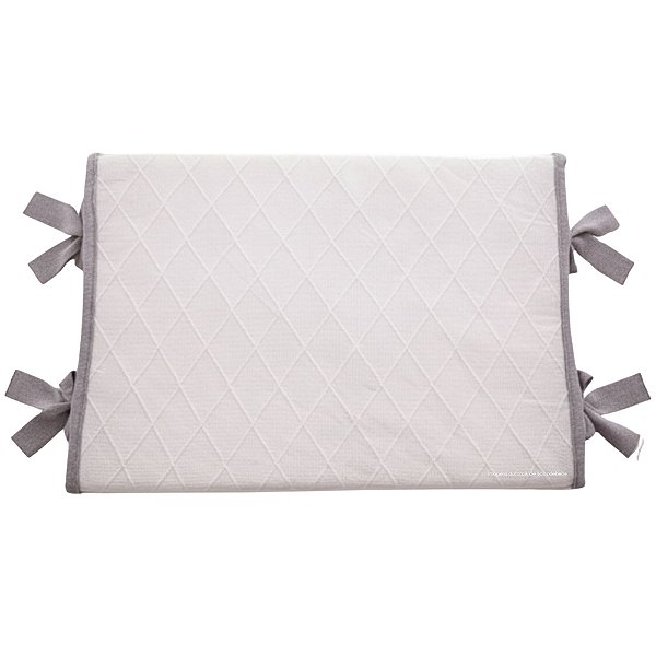 Trocador Reto - Tricot - Cinza New Grey