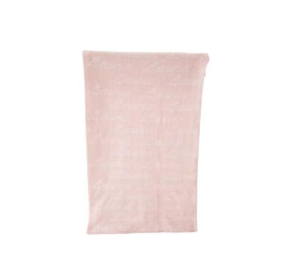 Manta Com Nome - Trico - Rosa Pastel 003
