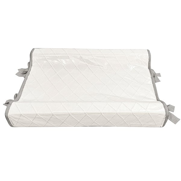 Trocador Anatômico - Tricot - Cinza Steal