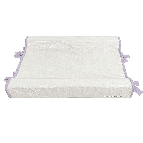 Trocador Anatômico - Tricot - Lilás Depeche