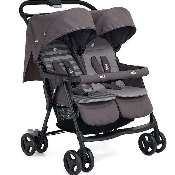 Carrinho - Aire Twin -Cinza Dark Pewter - Gêmeos