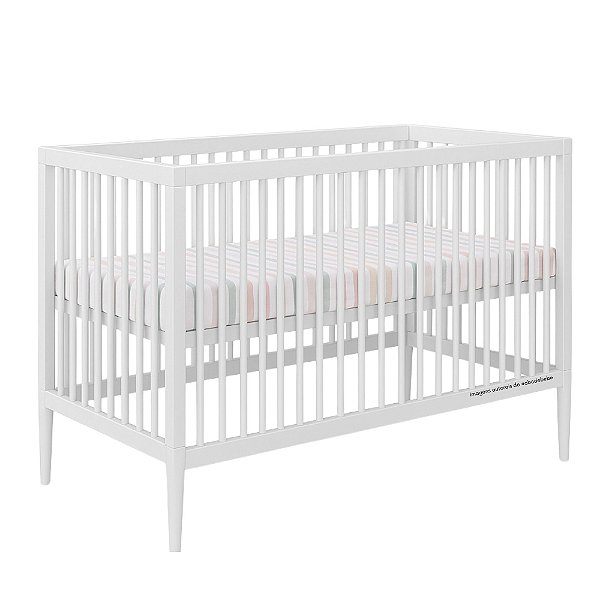 Berço Lara - 2 em 1 - Branco
