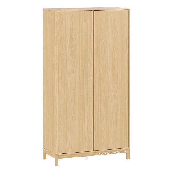 Guarda-Roupa Soley - 2 Portas - Carvalho Malva