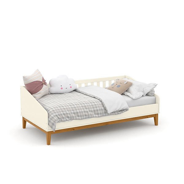 Cama Babá Nature - Off White / Ecco Wood - 51596