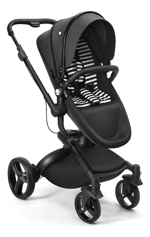 Carrinho de Passeio Candy X (0-15kg) - Preto - Litet - prontaentrega