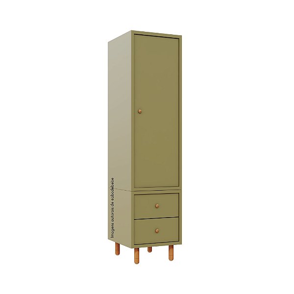 Armário Modular 1 Porta -  Pés Joy - Cacto
