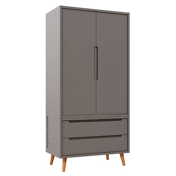 Armário Modular 2 Portas -  Pés Sonhos - Fendi