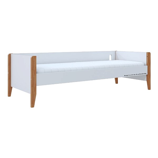 Cama Sofá - Bo - Branco/Jequitiba