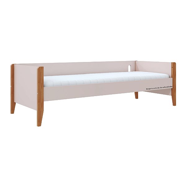 Cama Sofá - Bo - Rosa Old/Jequitiba