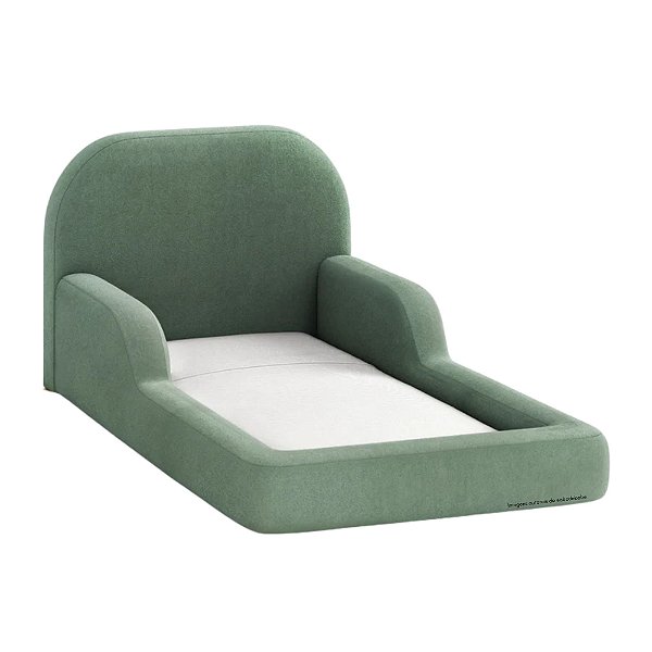 Cama Montessoriana - Solteiro - Verde Claro