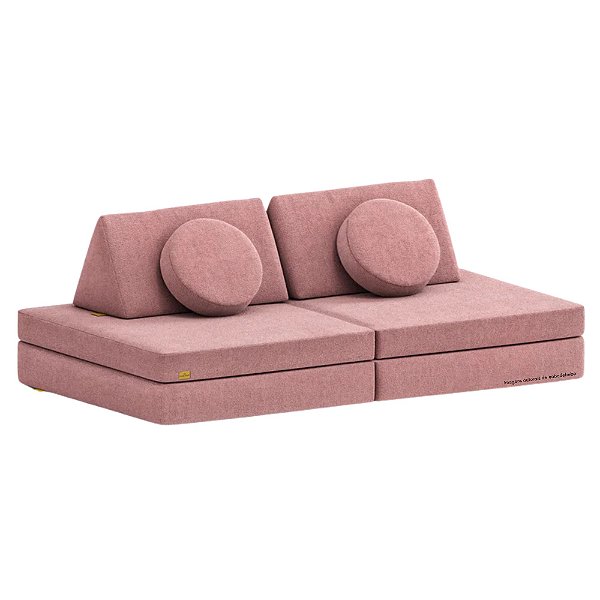 Sofá de Brincar - Boucle - Rosa