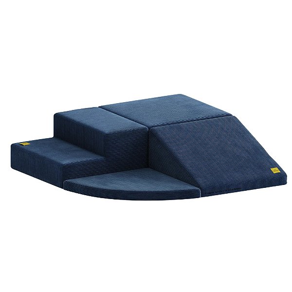 Play Baby - 4 Módulos - Coletê - Azul Marinho