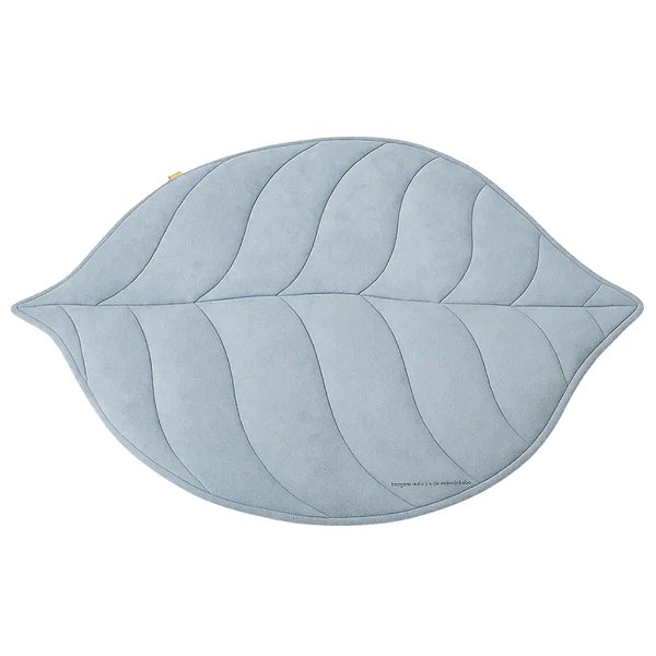 Tapete Folha - Azul Claro