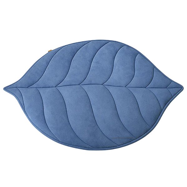 Tapete Folha - Azul Médio