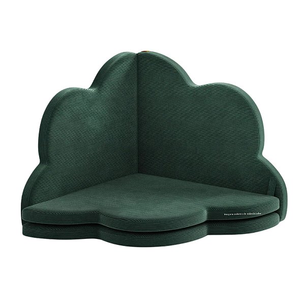 FlowerPad Tatame - Cotelê - Verde