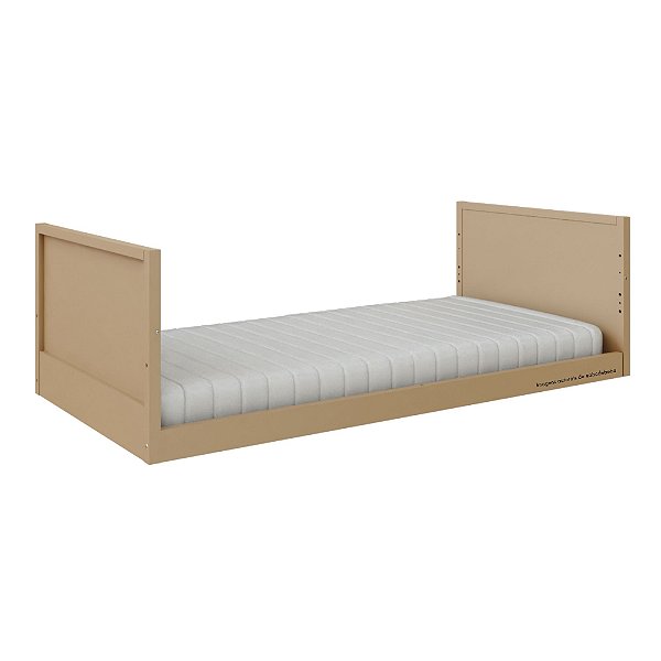 Cama Infantil Link Plus - Com Ou Sem Auxiliar - Capuccino