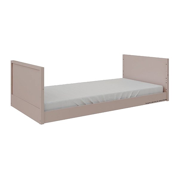 Cama Infantil Link Plus - Com Ou Sem Auxiliar - Rosa Old