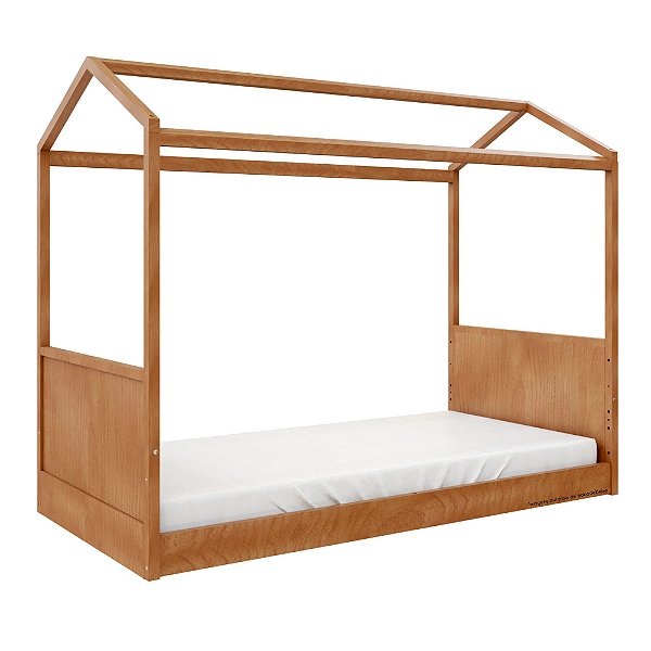 Cama Link Plus - Com Casinha - Com Ou Sem Auxiliar - Madeira