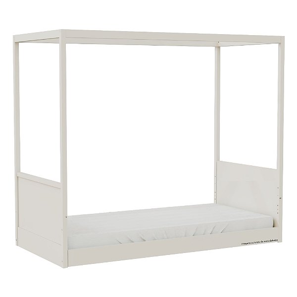 Cama Link Com Dossel - Com Ou Sem Auxiliar - Areia