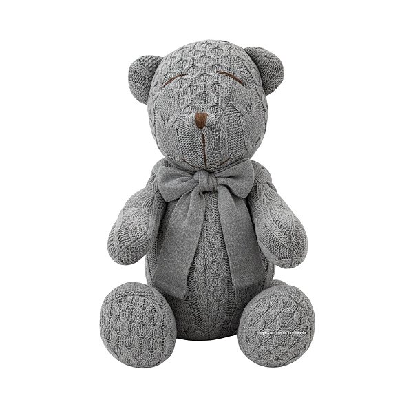 Urso Tricot - Tamanho M - Cinza M.Gris - Personalizado